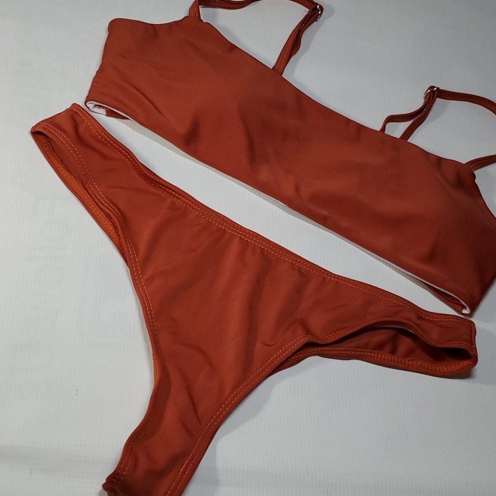 🔖Rust Orange Bikini Set - Picture 6 of 9